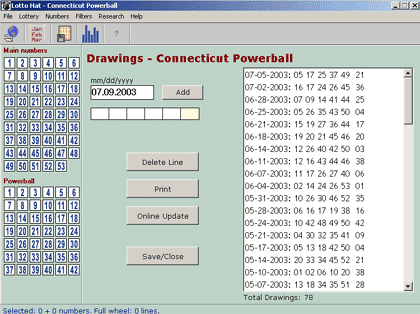 Lotto Hat Screenshot